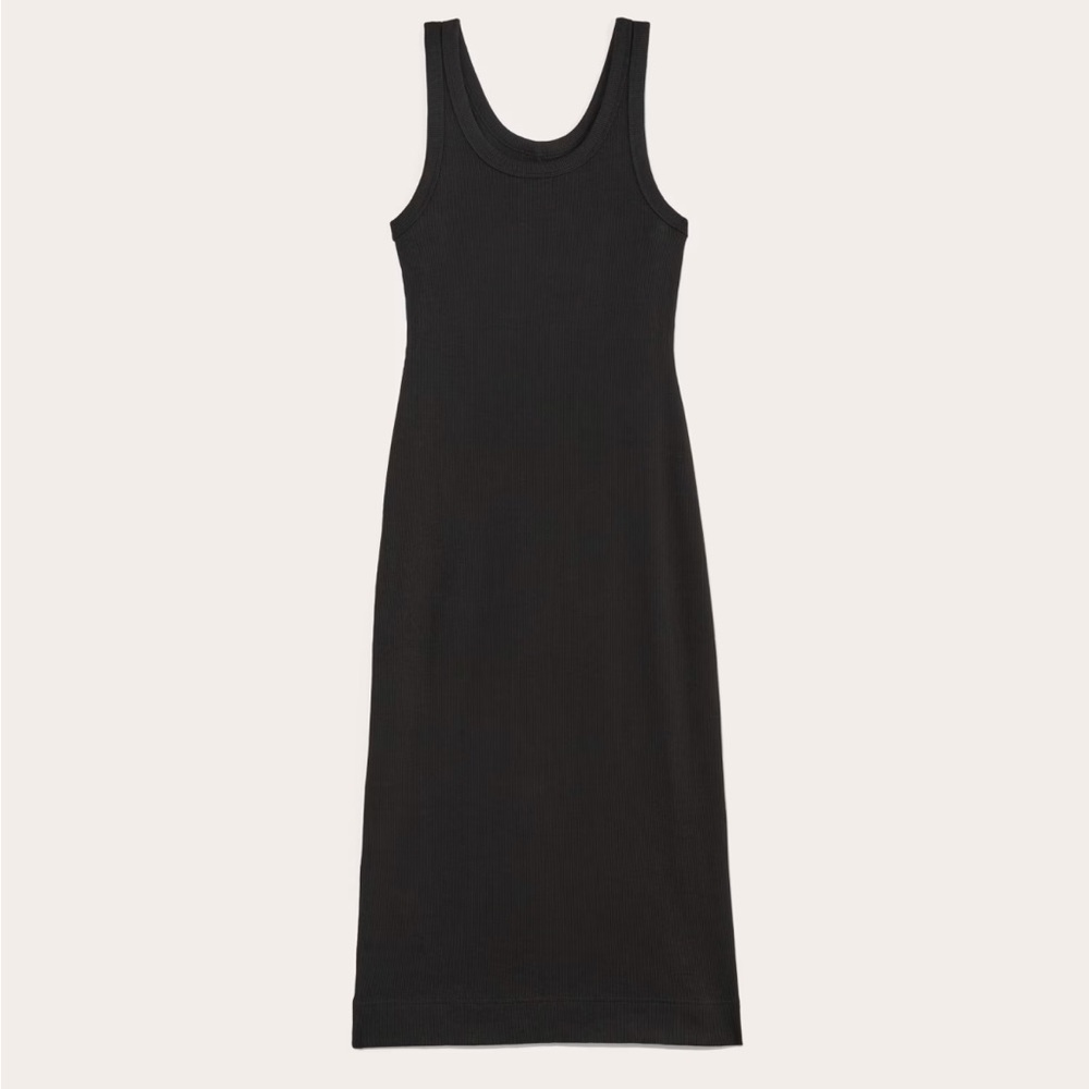 Everlane Black Midi Dress